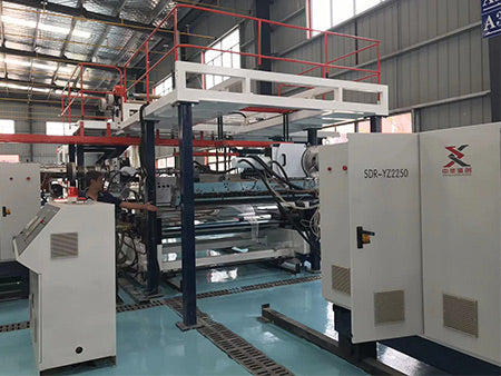 Non Asphalt Self Stick Waterproof Coil production Line